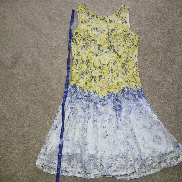 Gabby Skye Floral Dress / Gabby Skye Lace Dress - Picture 9 of 11